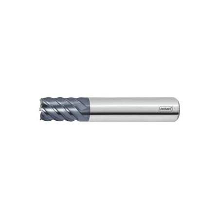 Holex Solid Carbide End Mill, TiAlN Coated, 6 mm 203617 6
